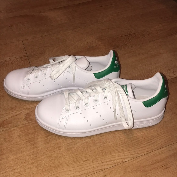 adidas Shoes - Adidas Stan Smith White & Green Sneakers